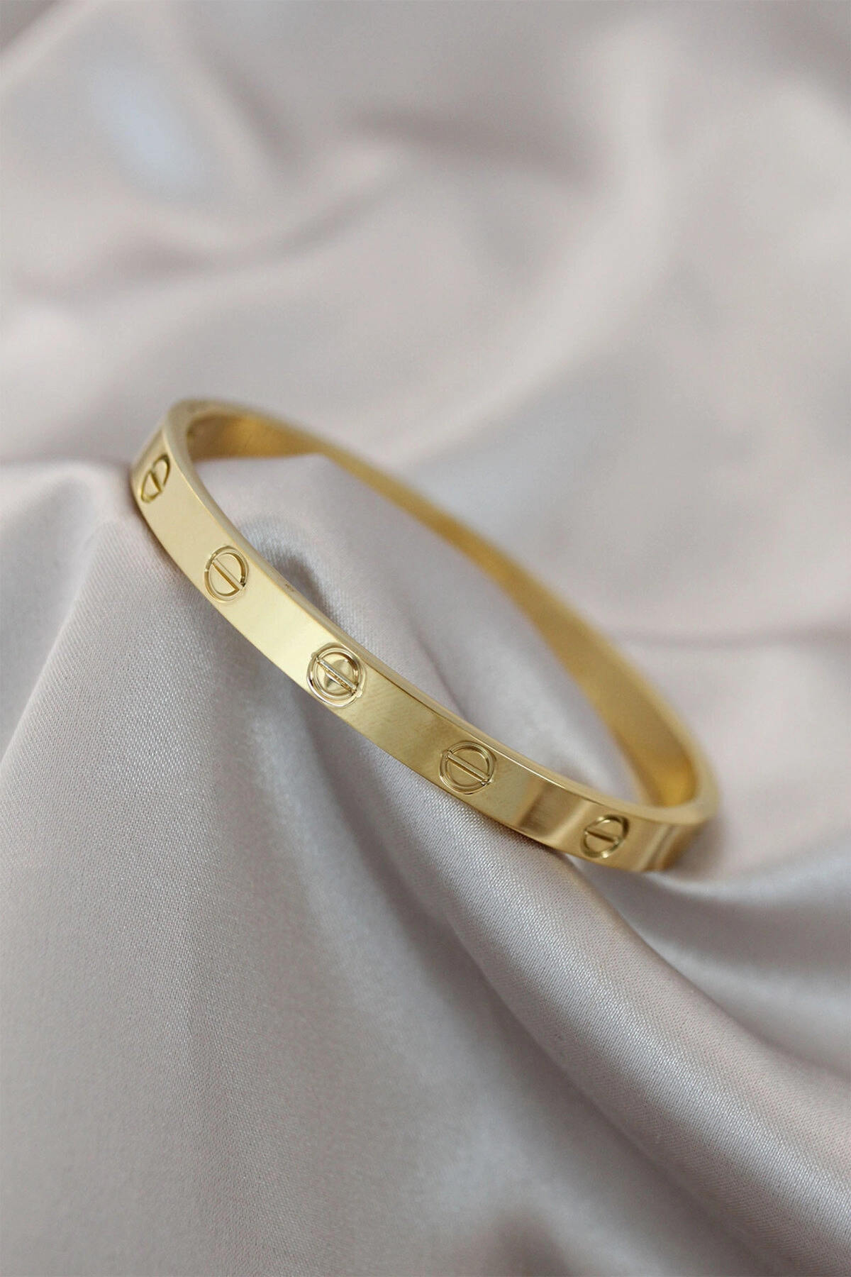 316L Çelik Gold Renk Bileklik-0