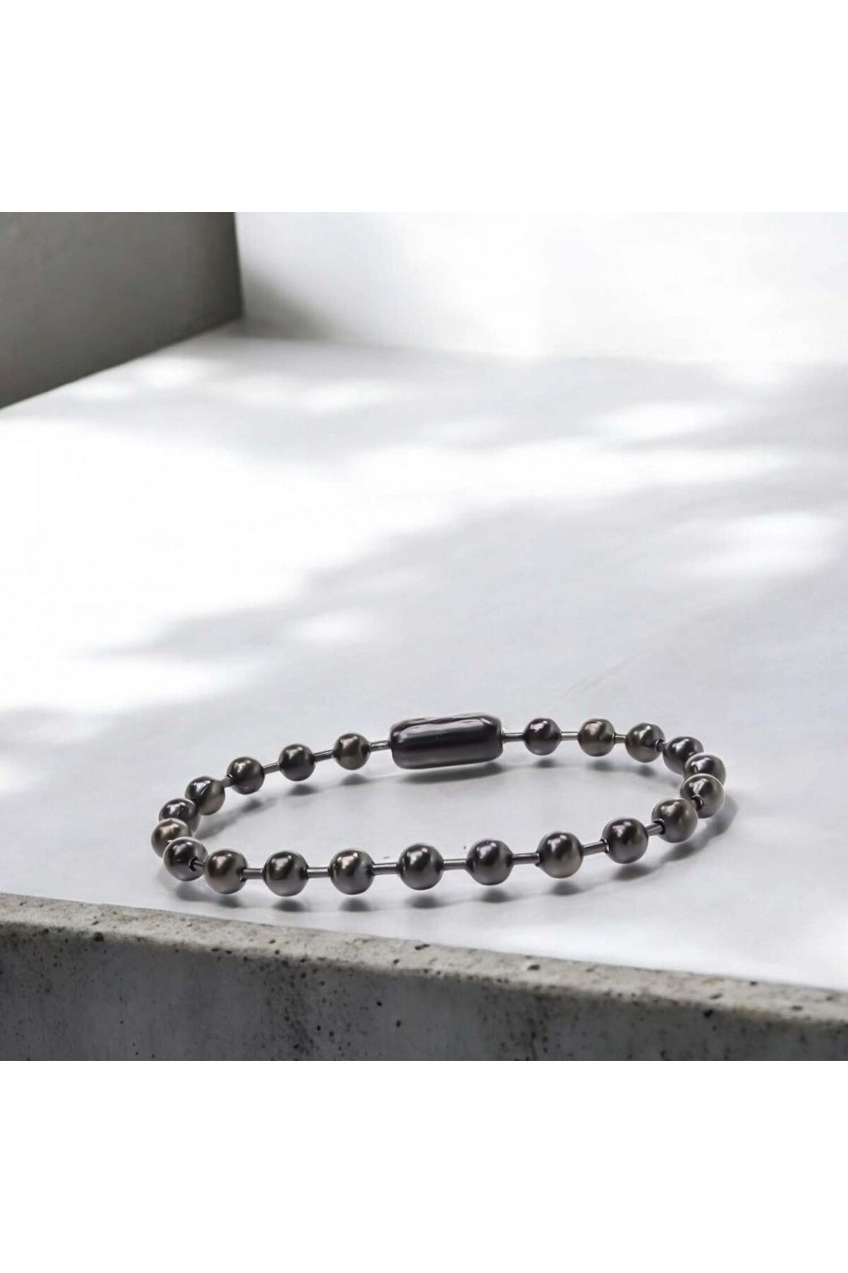 6Mm Çelik Top Zincir Bileklik-4
