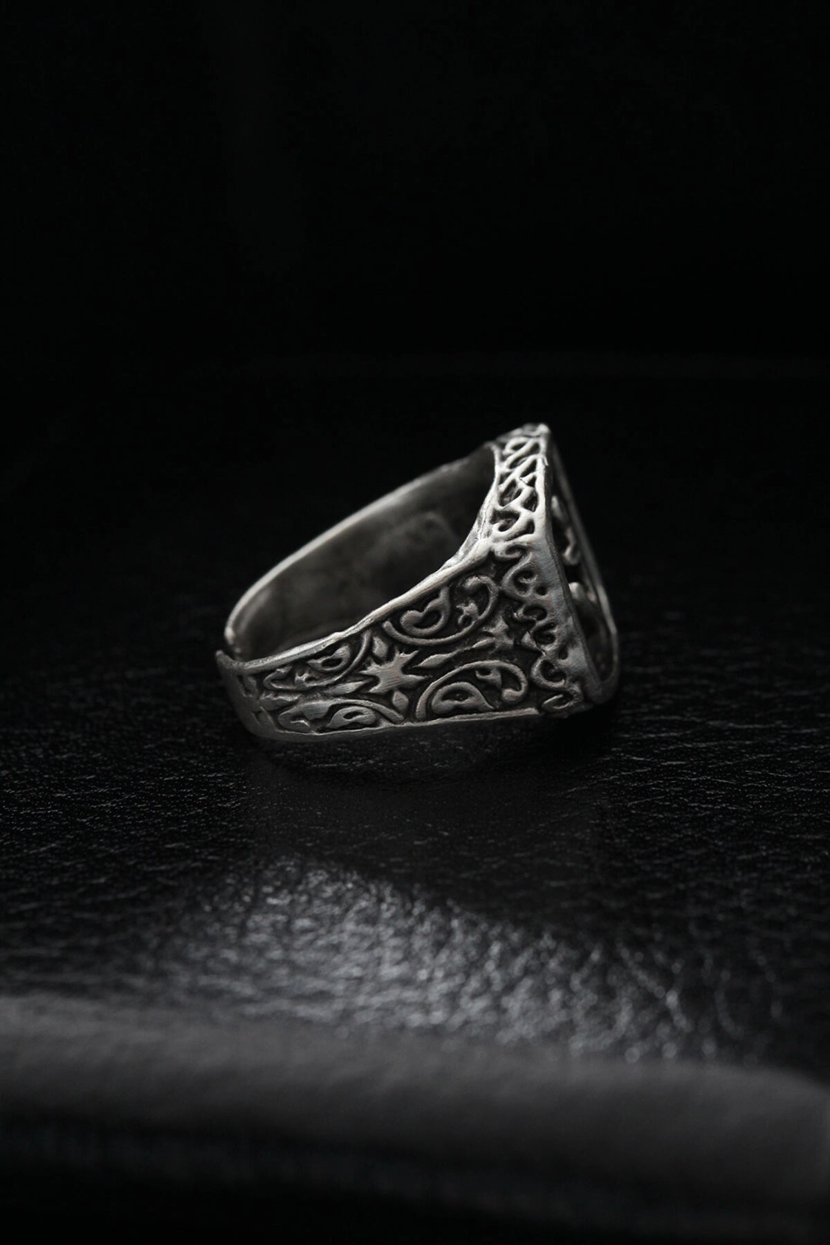 Ayarlanabilir Çapa Model Erkek Yüzük-1