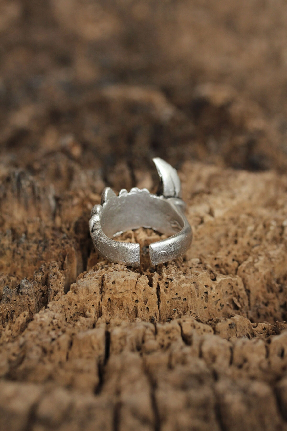 Ayarlanabilir Diş Tasarımlı Erkek Yüzük-1