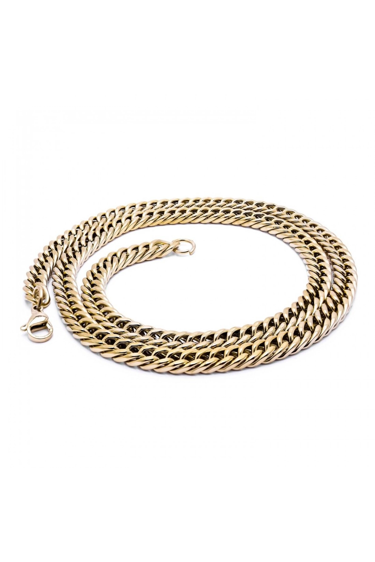 Balık Sırtı Çelik Erkek Kolye 1,6Mm X 4Mm-1