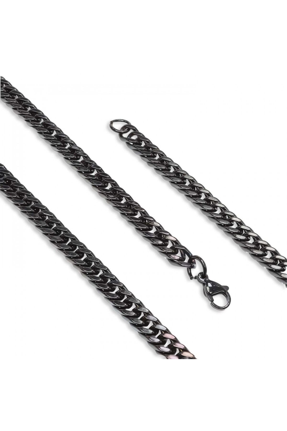 Balık Sırtı Erkek Çelik Kolye 1,6Mm X 4Mm-0