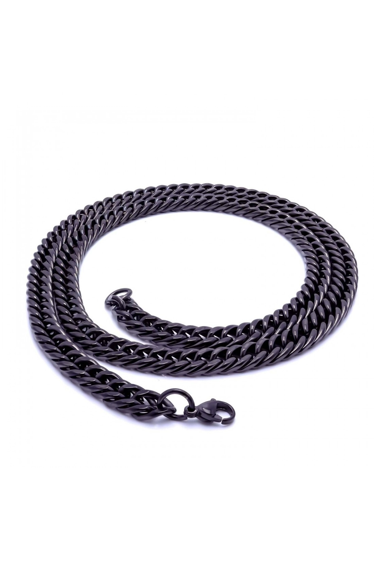 Balık Sırtı Erkek Çelik Kolye 1,6Mm X 4Mm-1