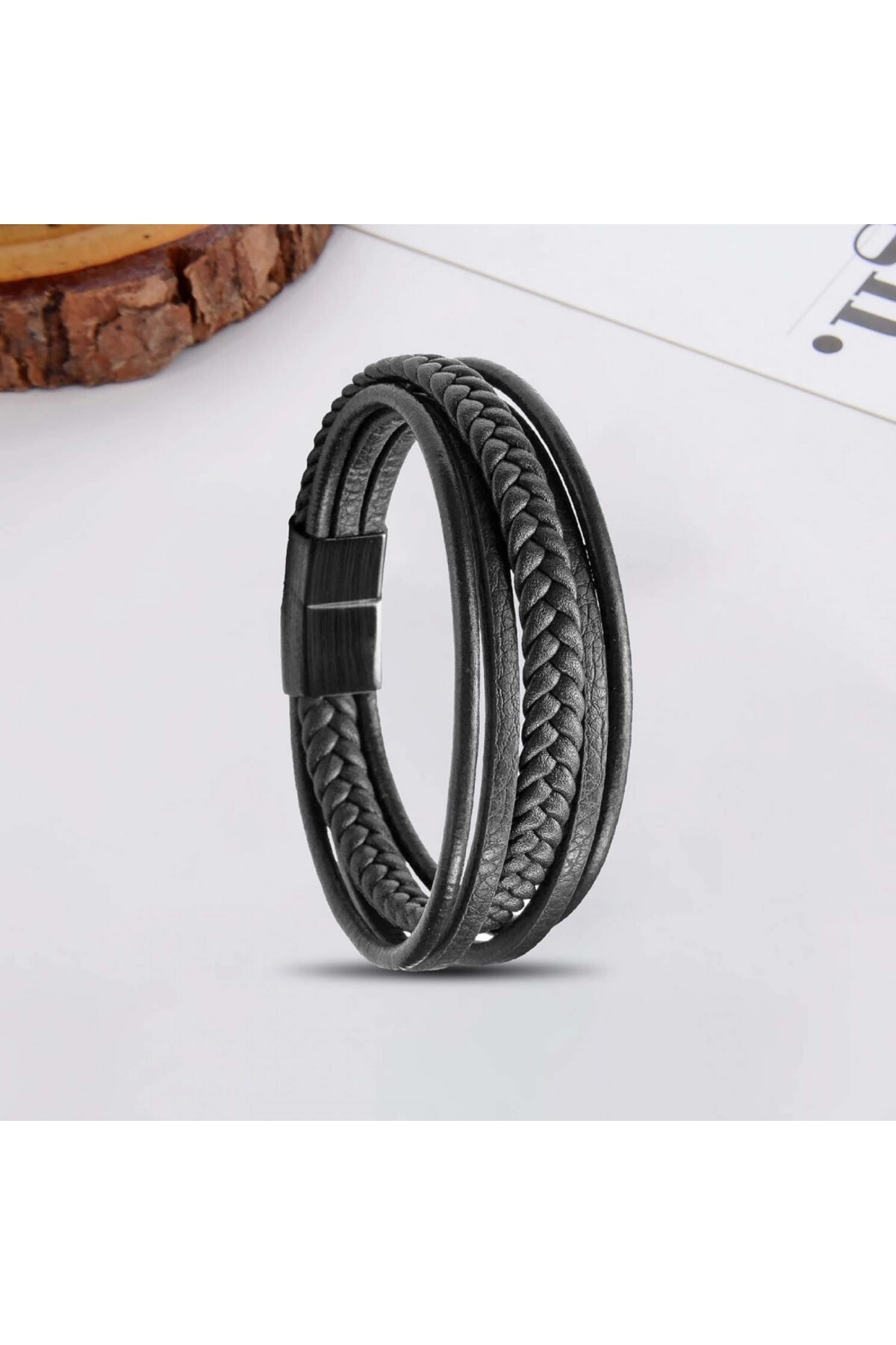 Çoklu Deri Bileklik-5