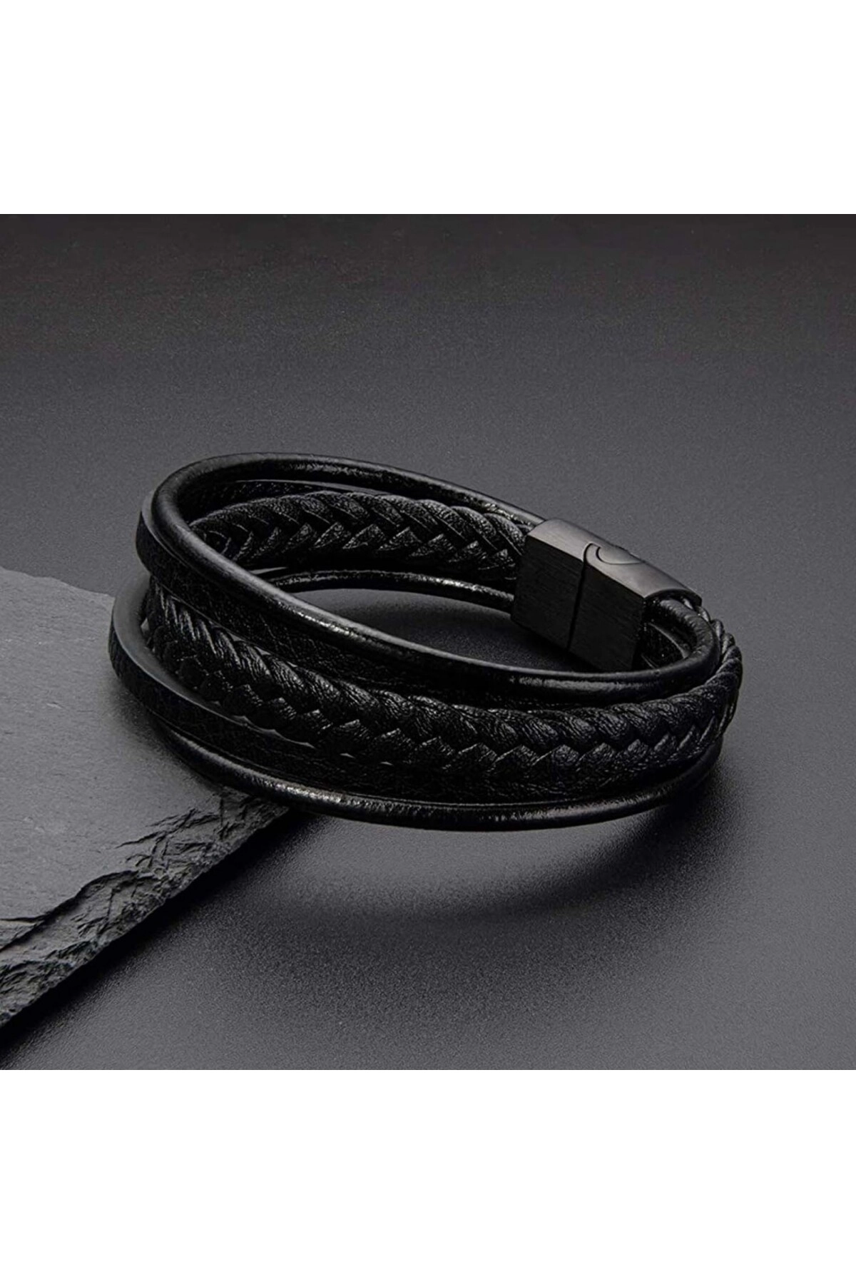 Çoklu Deri Bileklik-6
