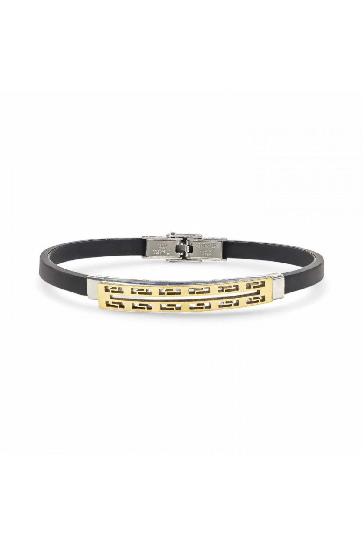 Desenli Çelik Bileklik-1