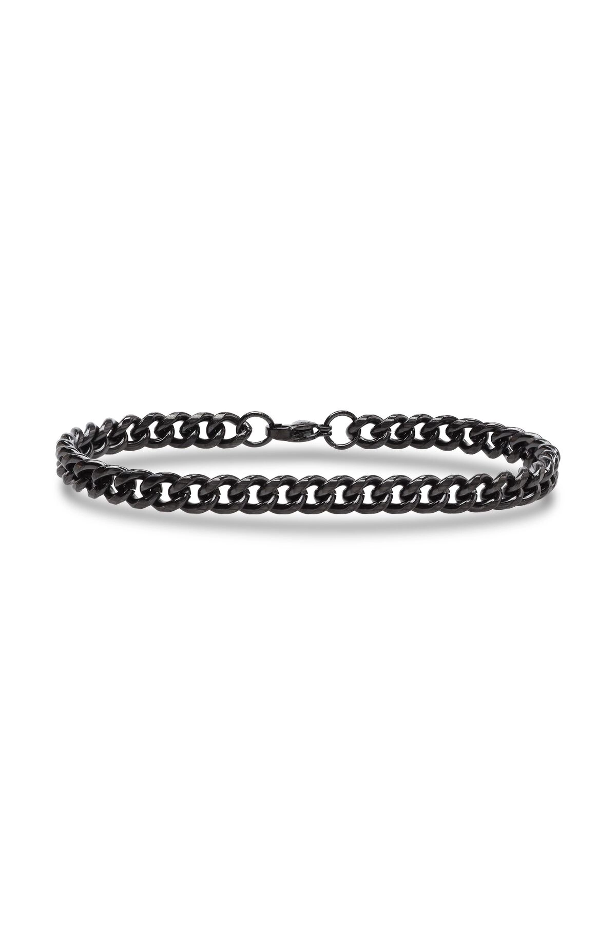 Ezme Mariner Çelik Zincir Bileklik 6mm - Sarı-6