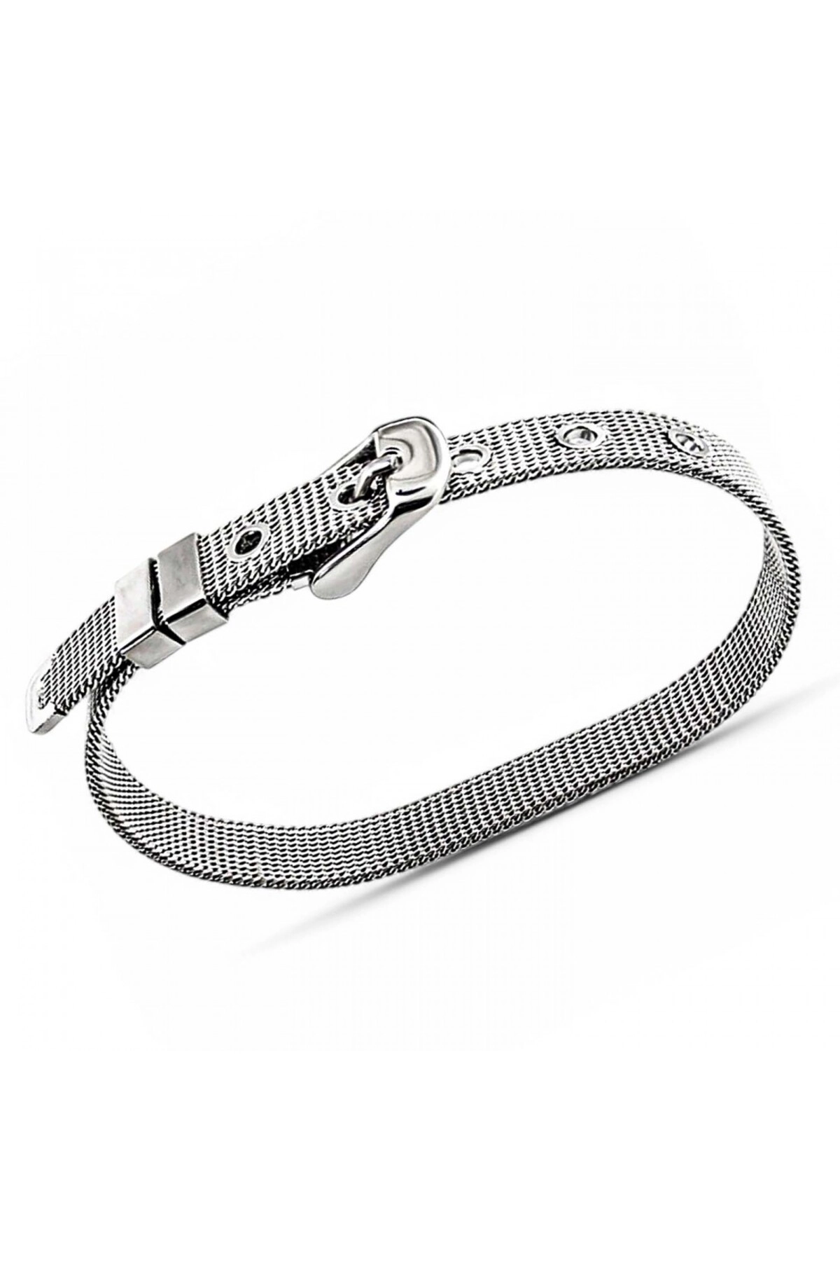 Hasır Örgü Çelik Bileklik-3