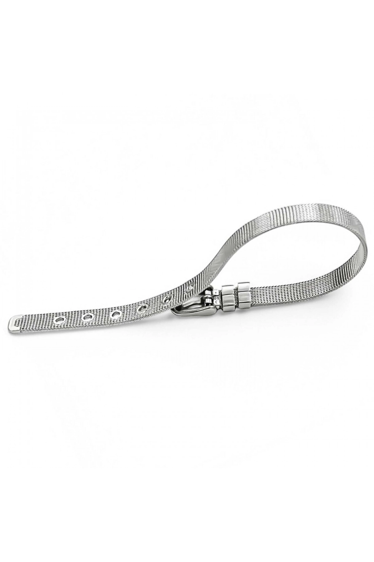 Hasır Örgü Çelik Bileklik-1