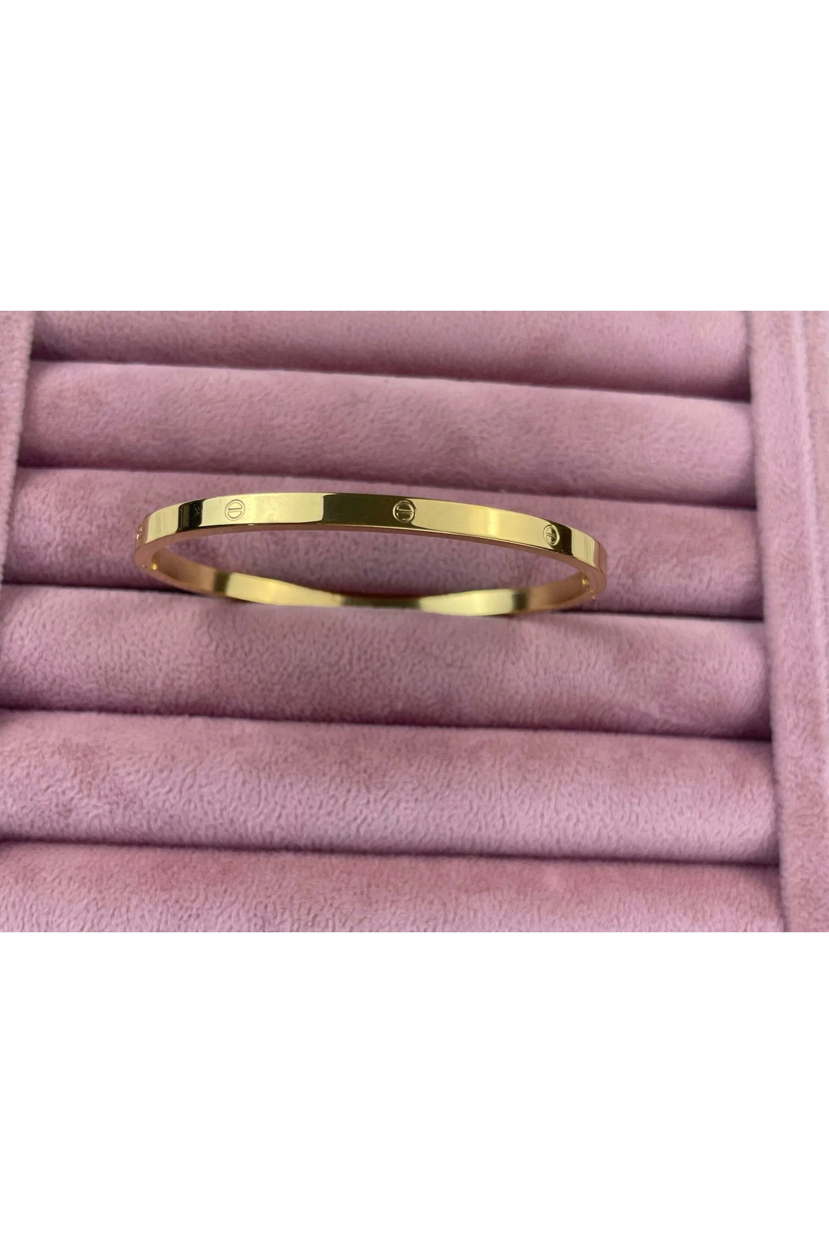 Ince Bileklik Taşsız | 316l Çelik - Kararmaz | Hediye Kadın-2