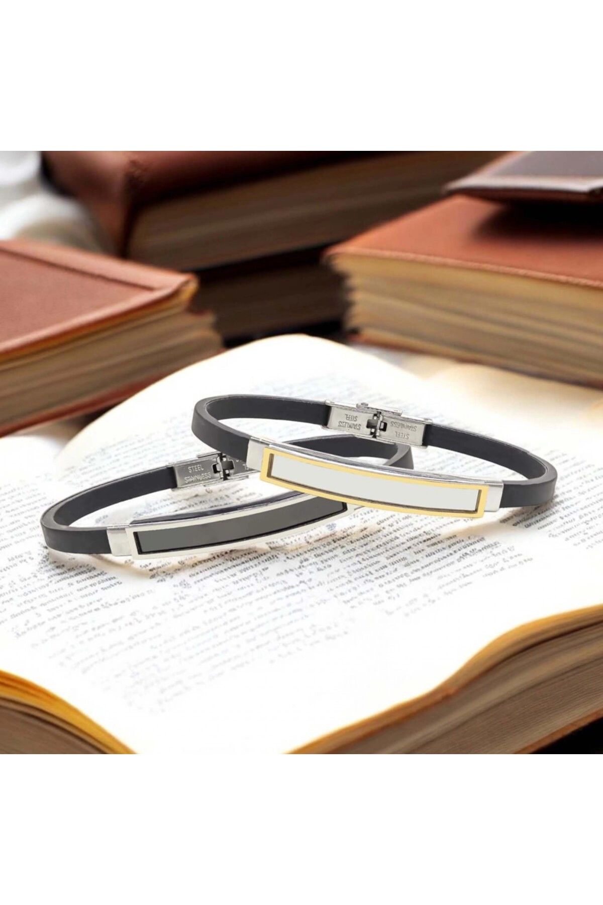 İsim Yazılabilir Kişiselleştirilebilir Çelik Bileklik-5