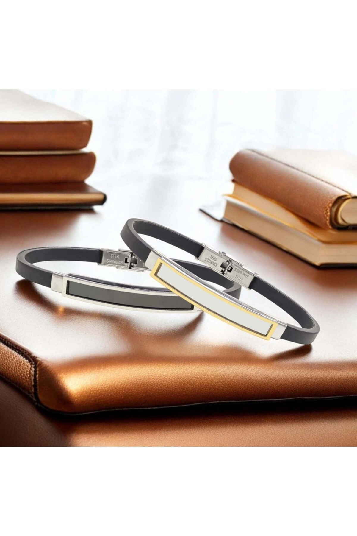 İsim Yazılabilir Kişiselleştirilebilir Çelik Bileklik-4
