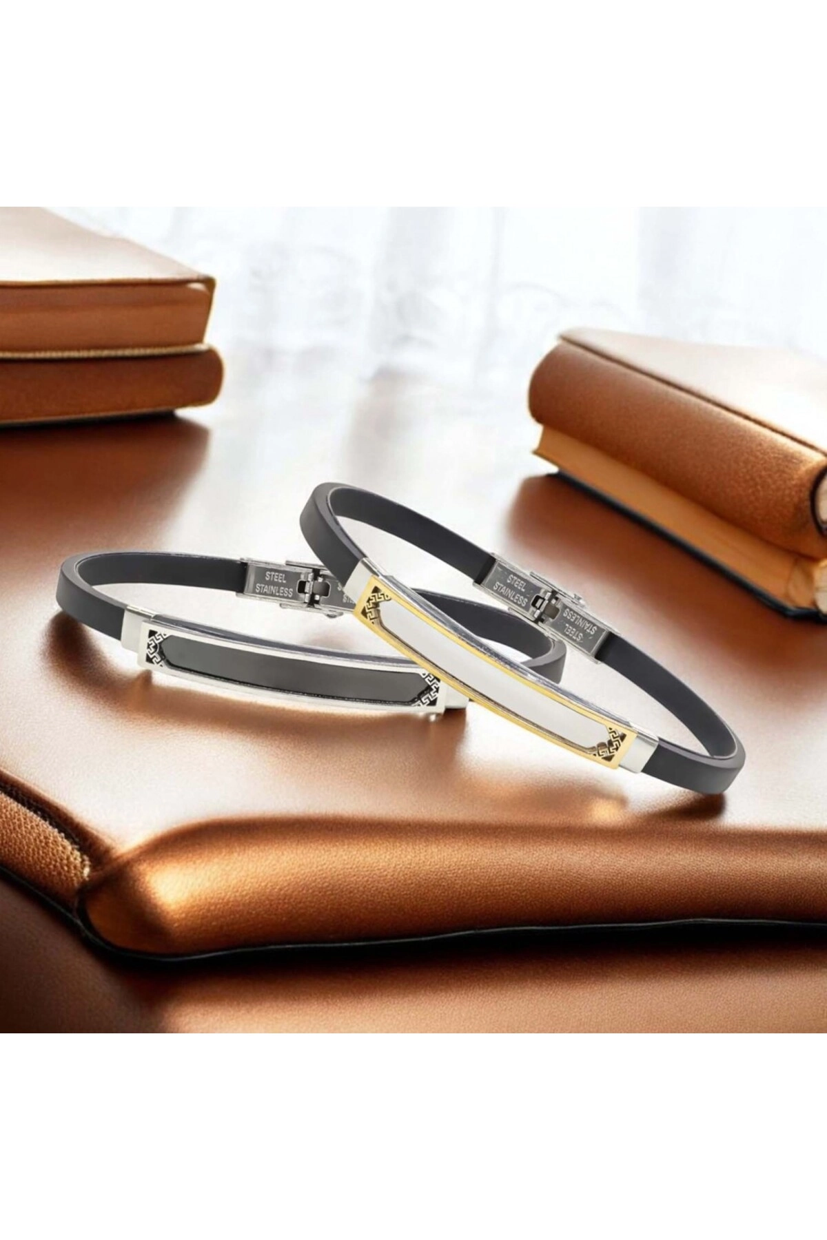 İsim Yazılabilir Kişiselleştirilebilir Çelik Bileklik-4