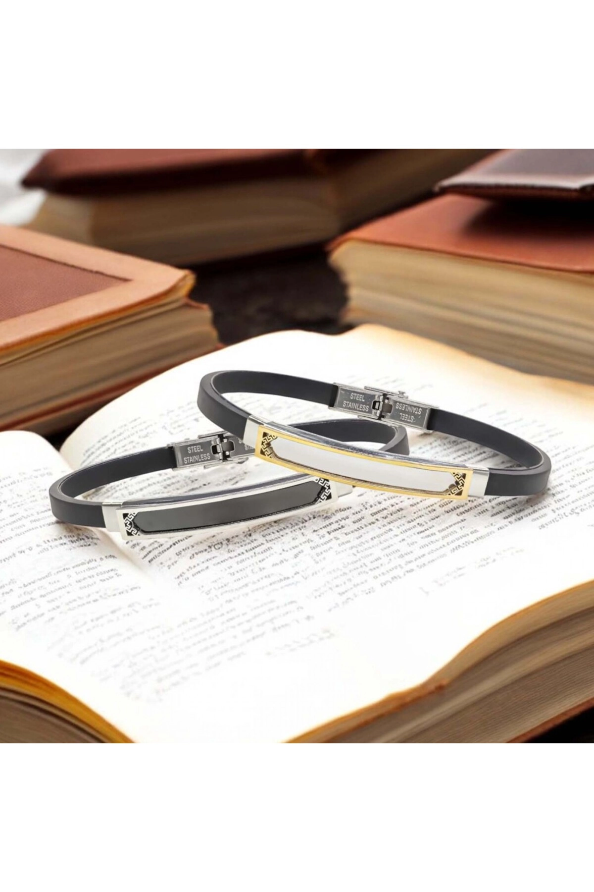 İsim Yazılabilir Kişiselleştirilebilir Çelik Bileklik-5
