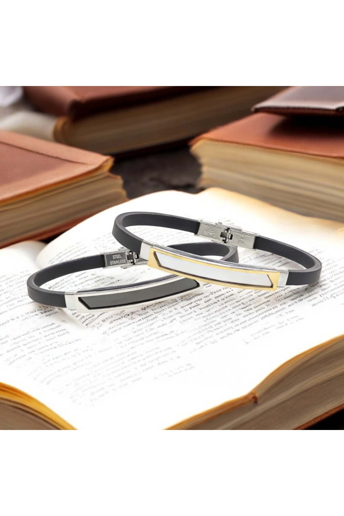 İsim Yazılabilir Kişiselleştirilebilir Çelik Bileklik-5