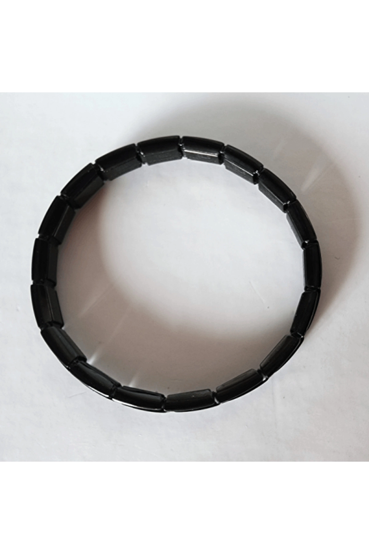 İtalyan Charm (Nomination) Çıkarılabilir Çelik Esnek Bileklik Siyah-1