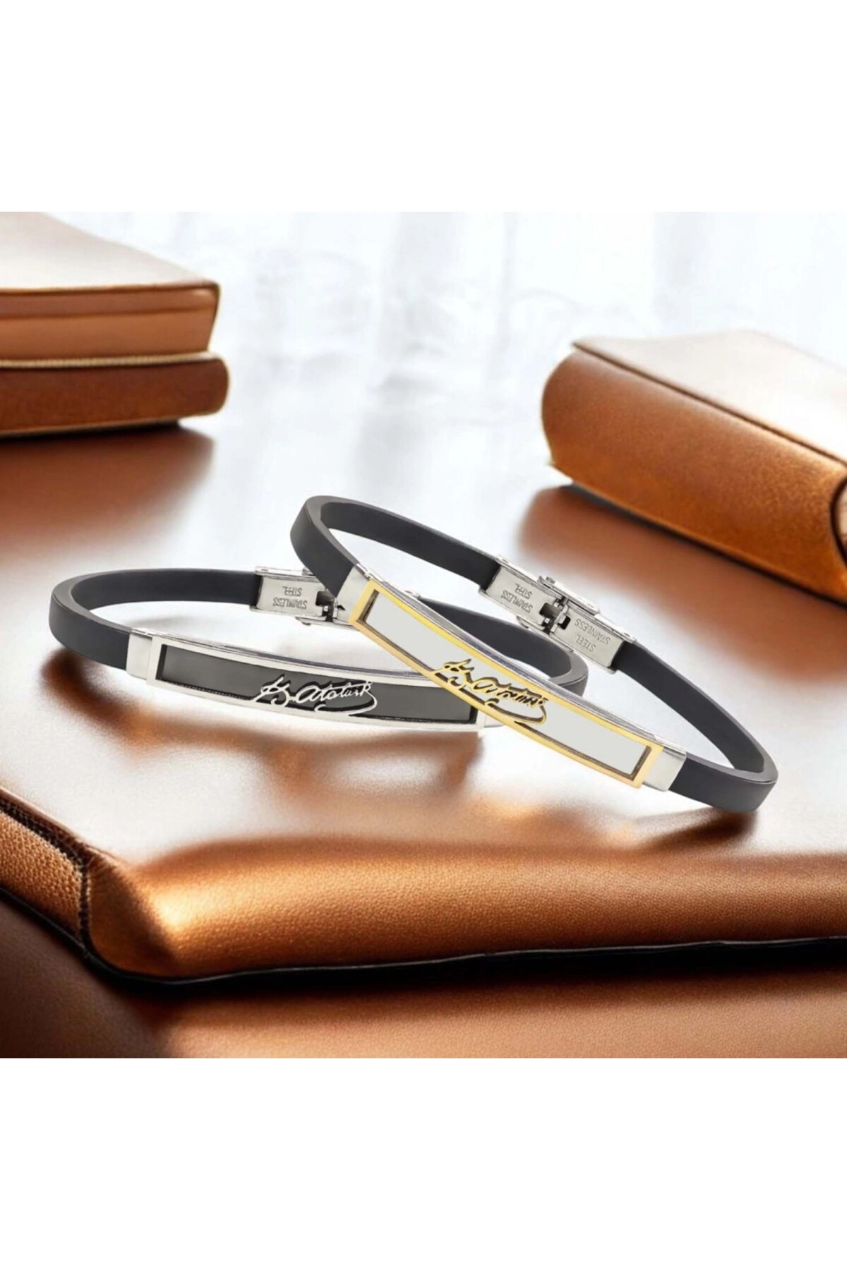 Kemal Atatürk İmzalı Çelik Bileklik-4