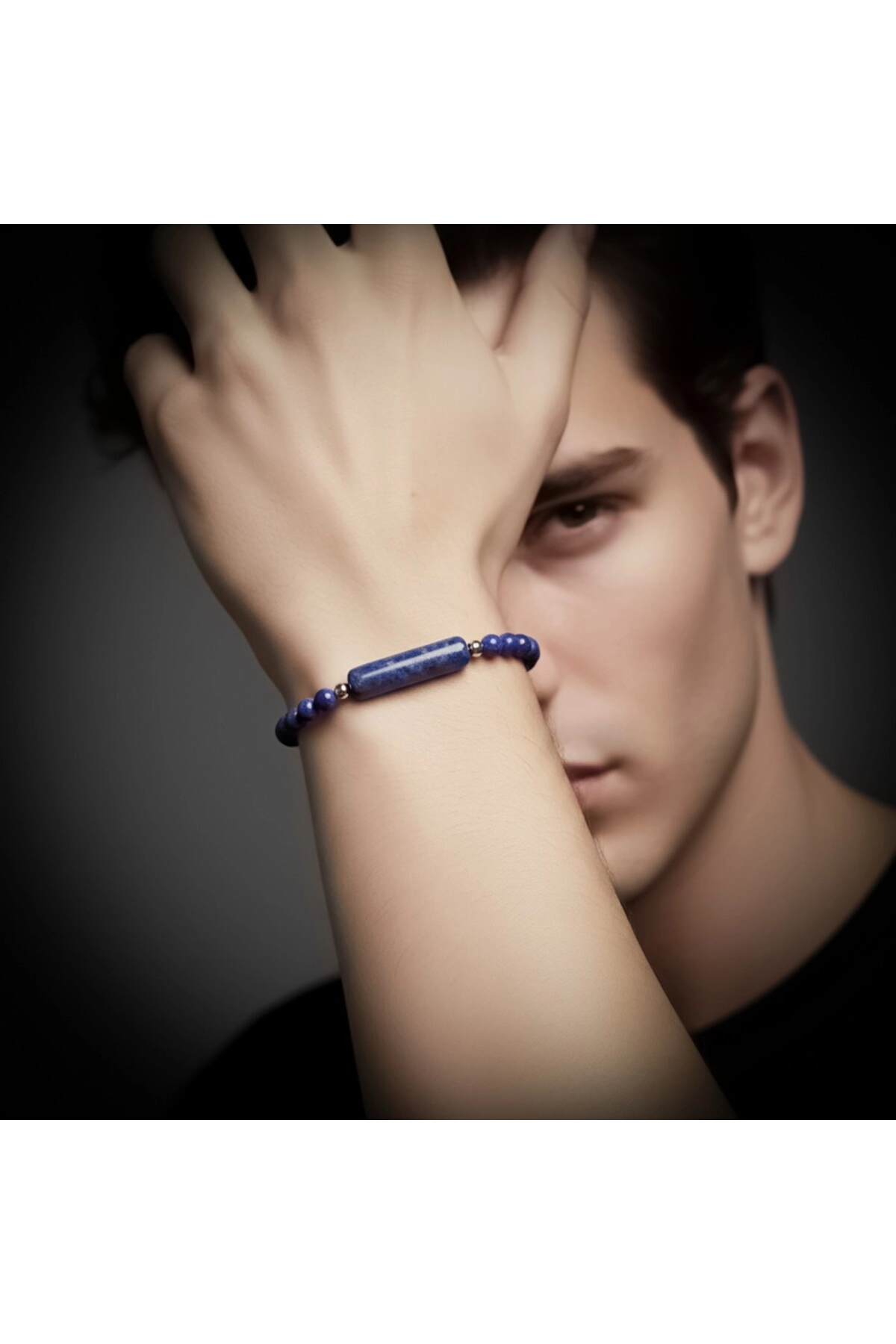 Lapis Doğraltaş Çelik Halat Ve Çelik Klipsli Bileklik-1