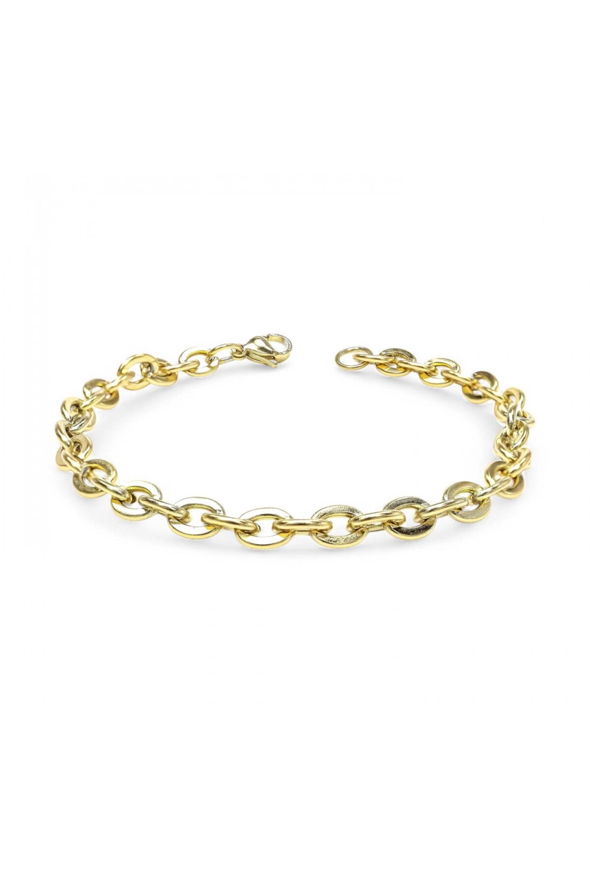 Mariner Sarı Çelik Zincir Bileklik 1.6Mm-1