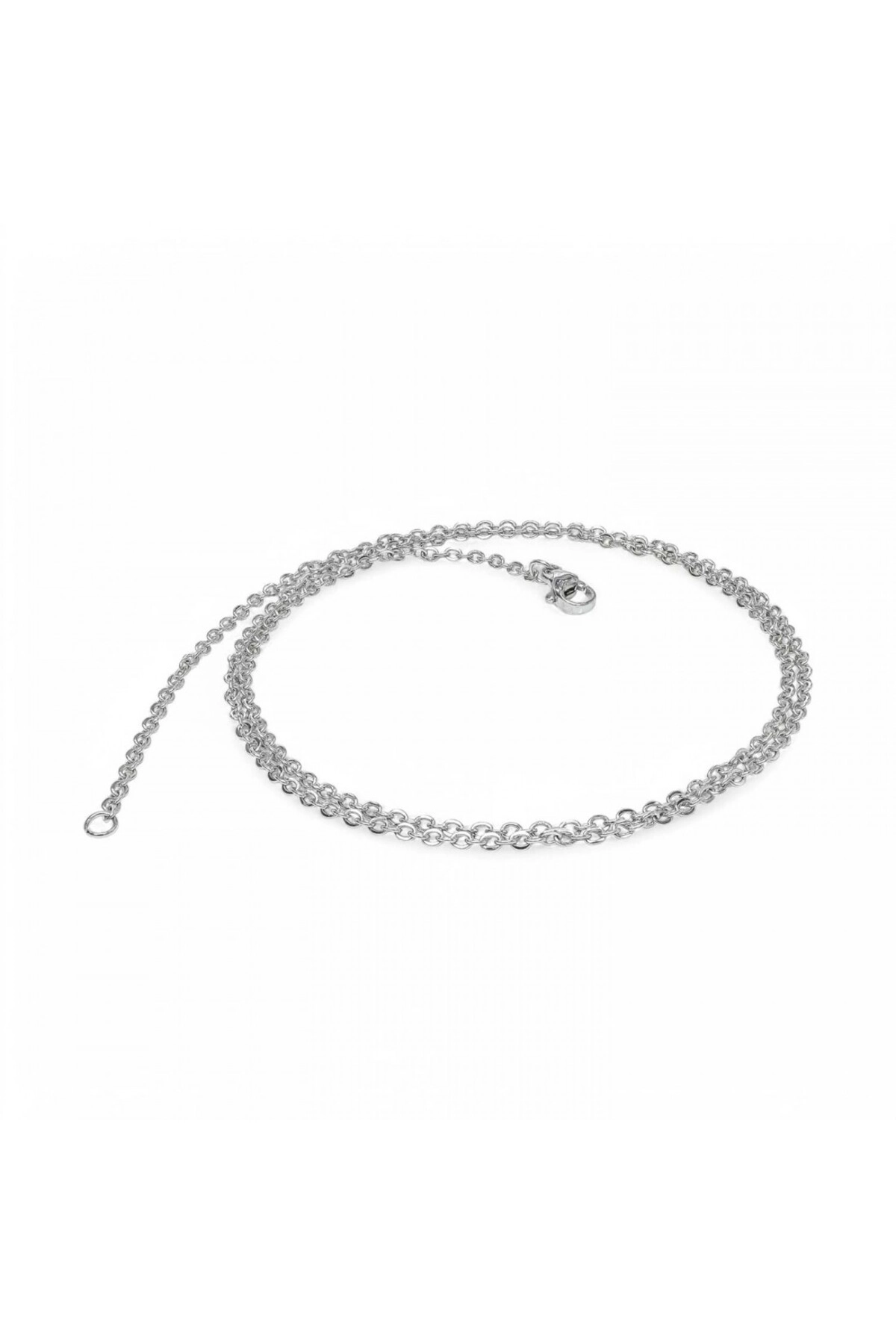 Minik Boy Beyaz Çelik Kolye 0.5Mm-1