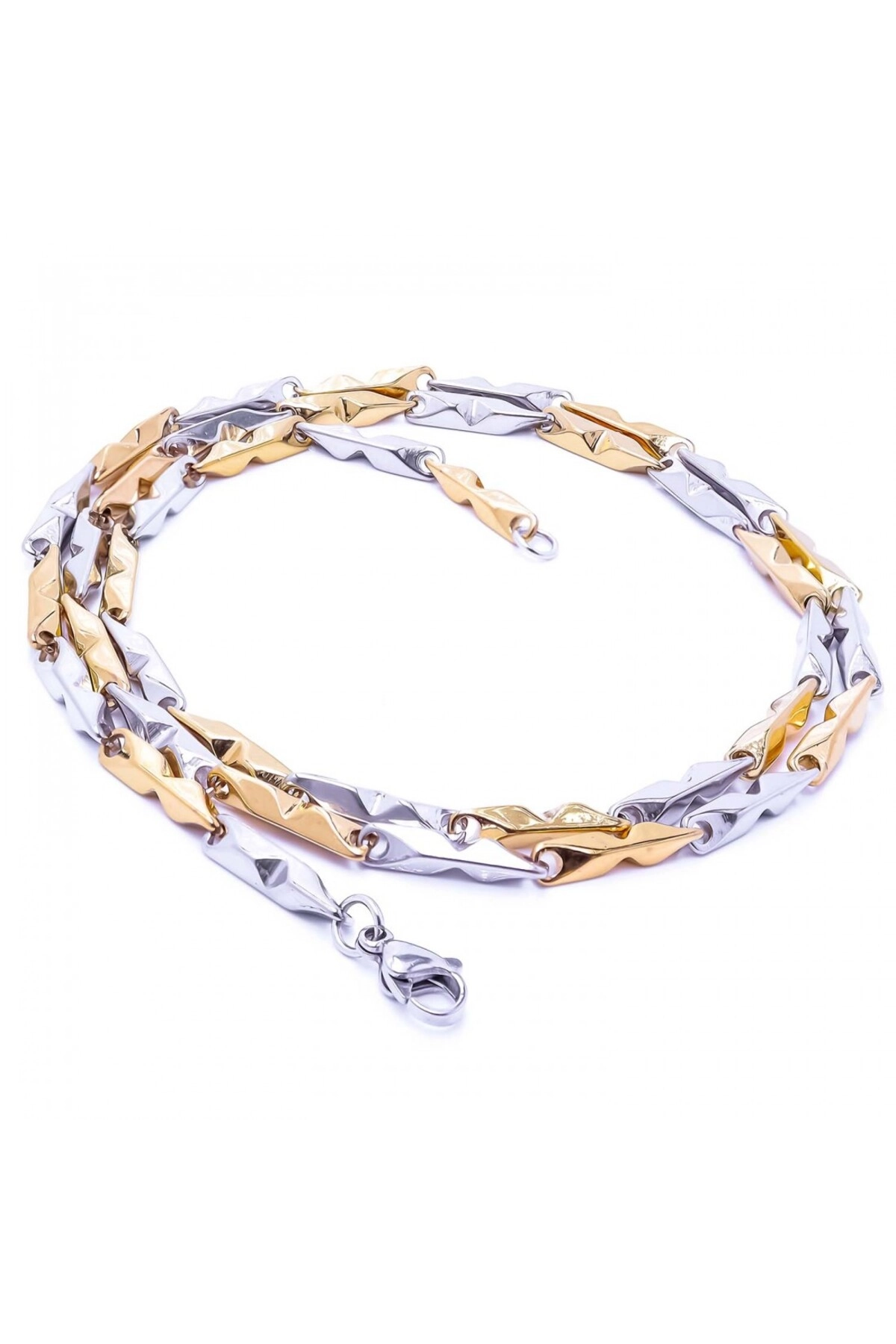 Paslanmaz Erkek Çelik Kolye-1