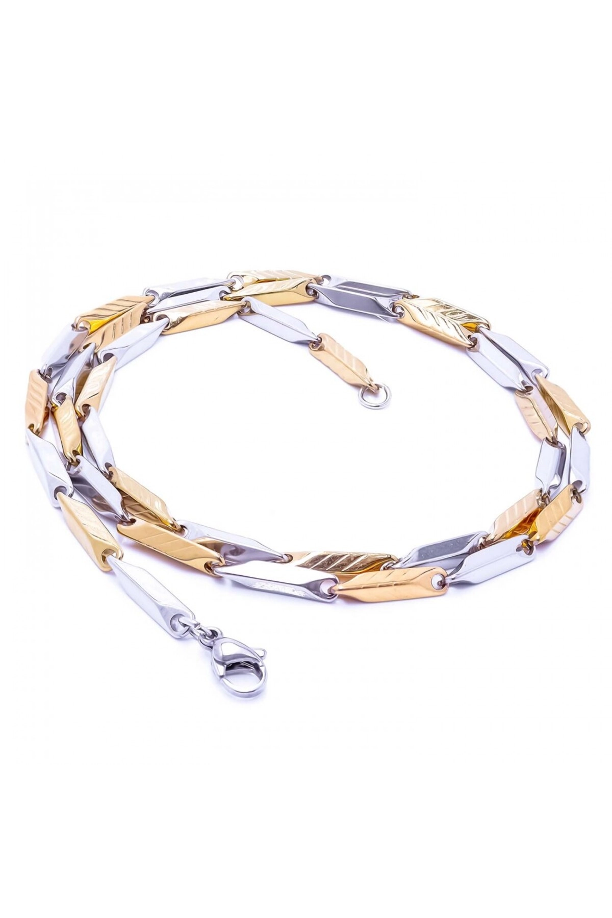 Paslanmaz Erkek Çelik Kolye-1