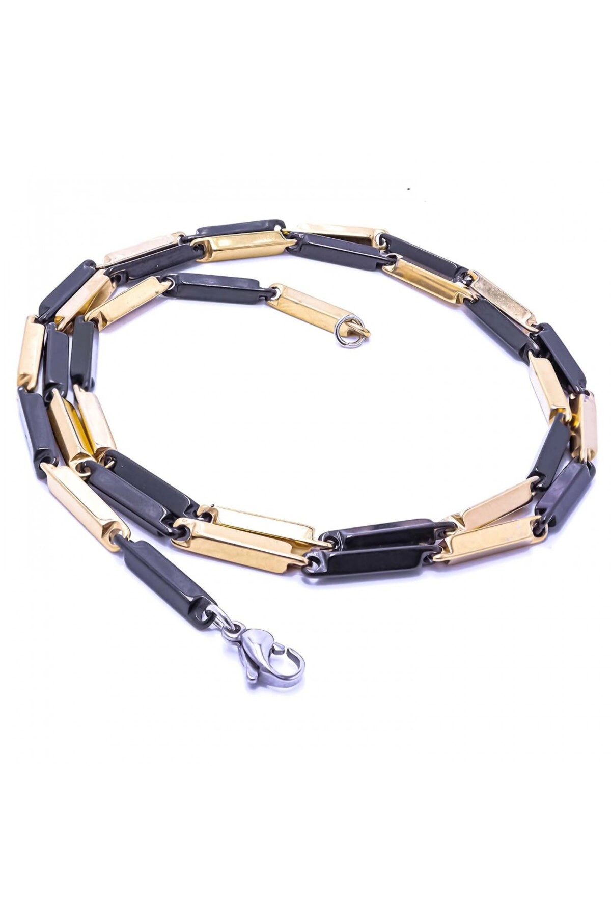 Paslanmaz Erkek Çelik Kolye-2