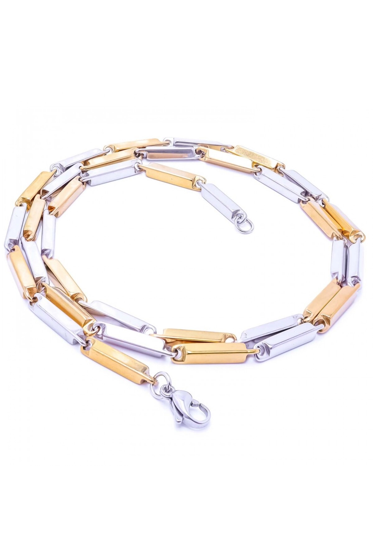 Paslanmaz Erkek Çelik Kolye-1