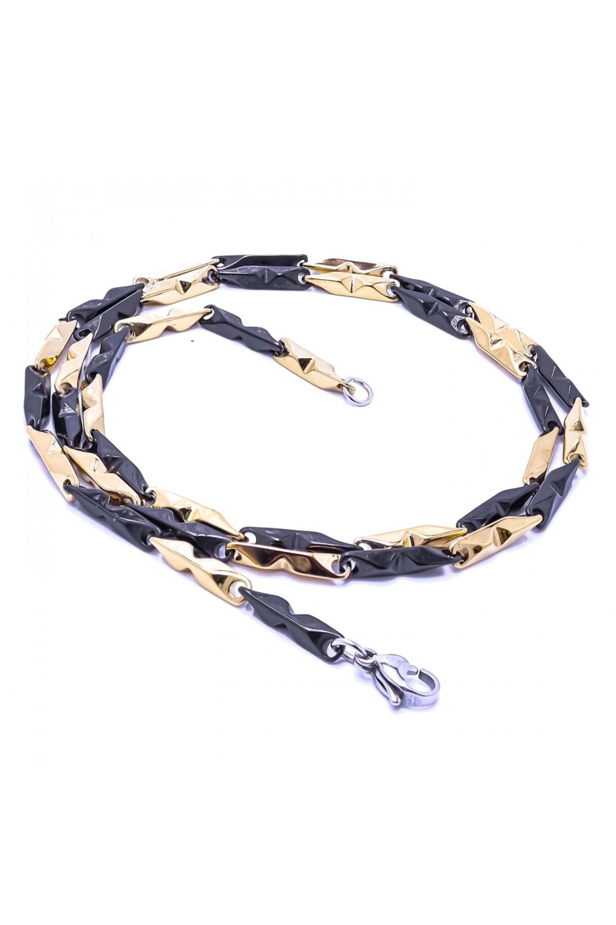 Paslanmaz Erkek Çelik Kolye-2