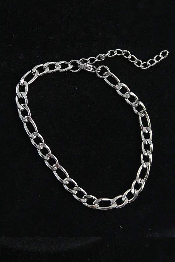 316L Çelik Klasik Model Gümüş Renk Erkek Bileklik