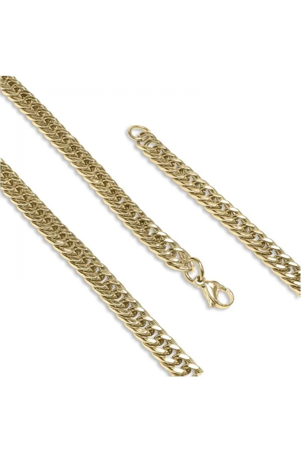 Balık Sırtı Çelik Erkek Kolye 1,6Mm X 4Mm