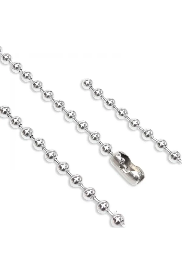 Damla Çelik Zincir Kolye 6Mm