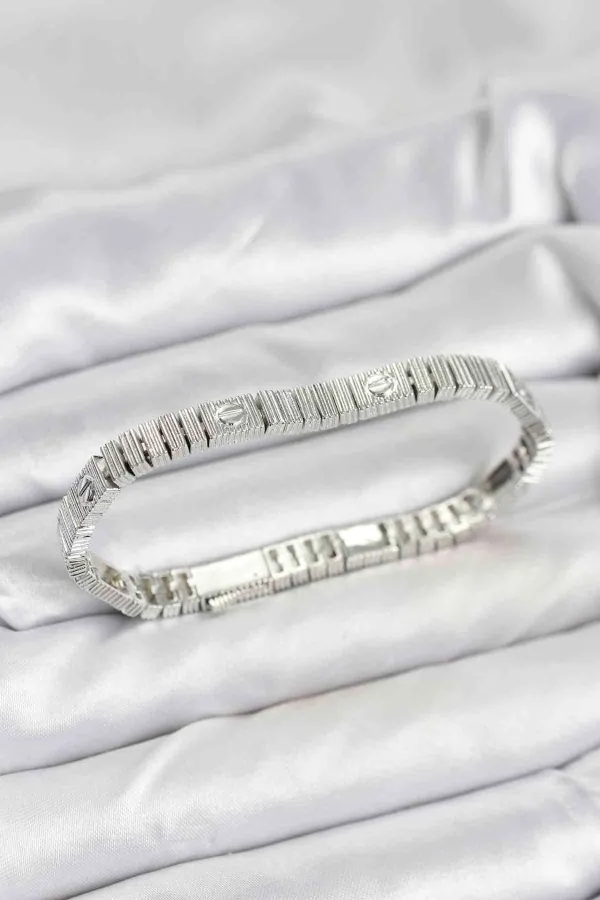 Gümüş Renk VIP Seri Bileklik