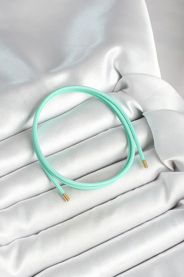 Mıknatıslı Turkuaz Renk Sarmal Kadın Bileklik