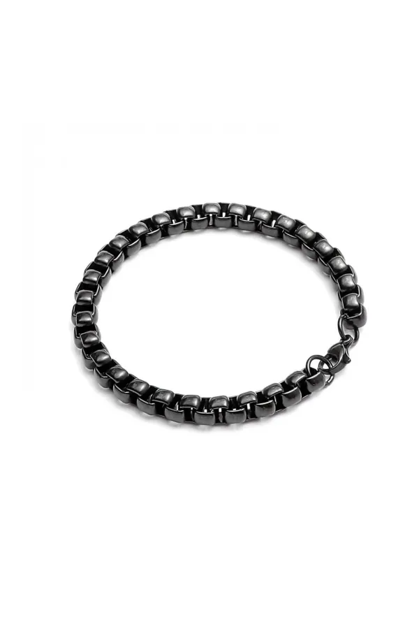 Oval Çelik Zincir Bileklik