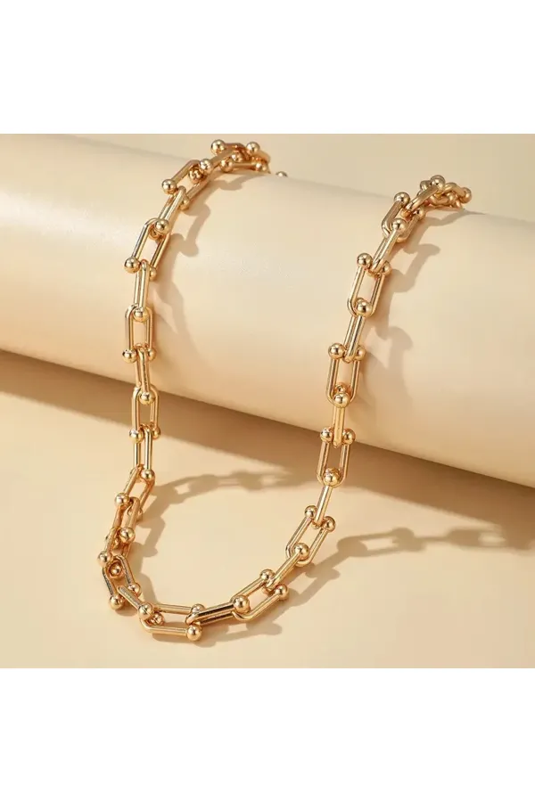 Tiffany Çelik Kolye 45 Cm | 316l Çelik - Kararmaz | Hediye Kadın