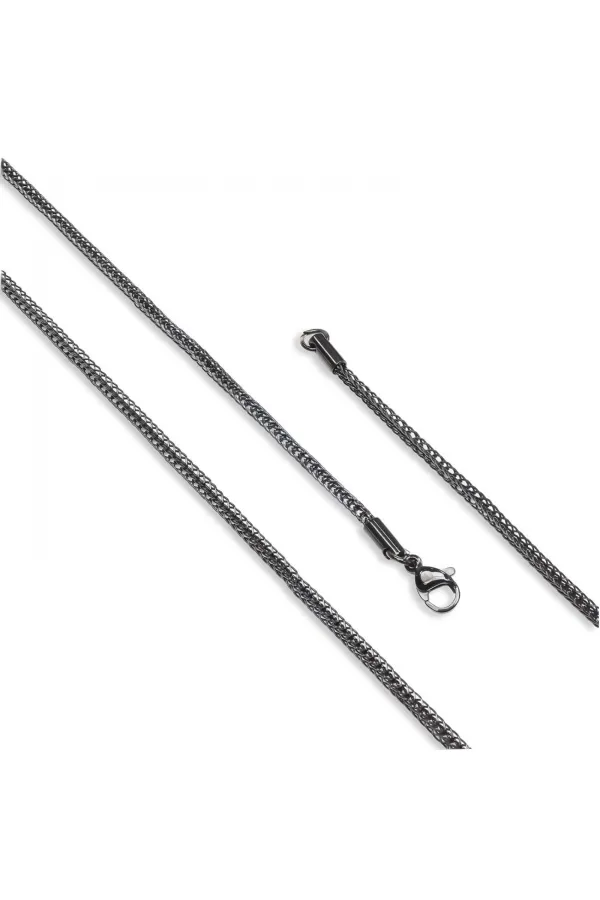 Yılan Zincir Modeli Çelik Kolye 2Mm