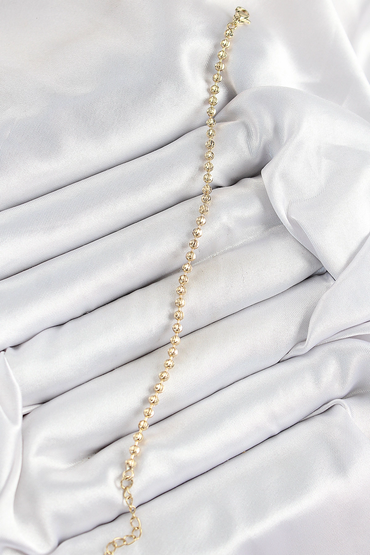 Xuping Pirinç Dorika Model Gold Renk Kadın Bileklik-1