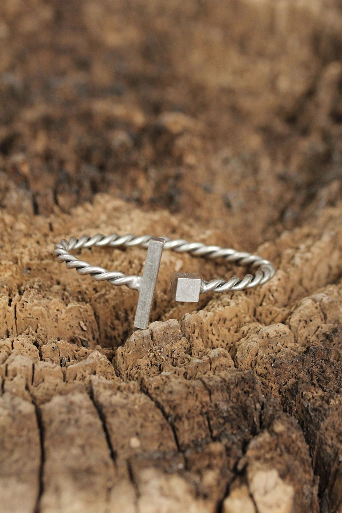 Yeni Sezon Geometrik Tasarımlı Erkek Kelepçe Bileklik-0