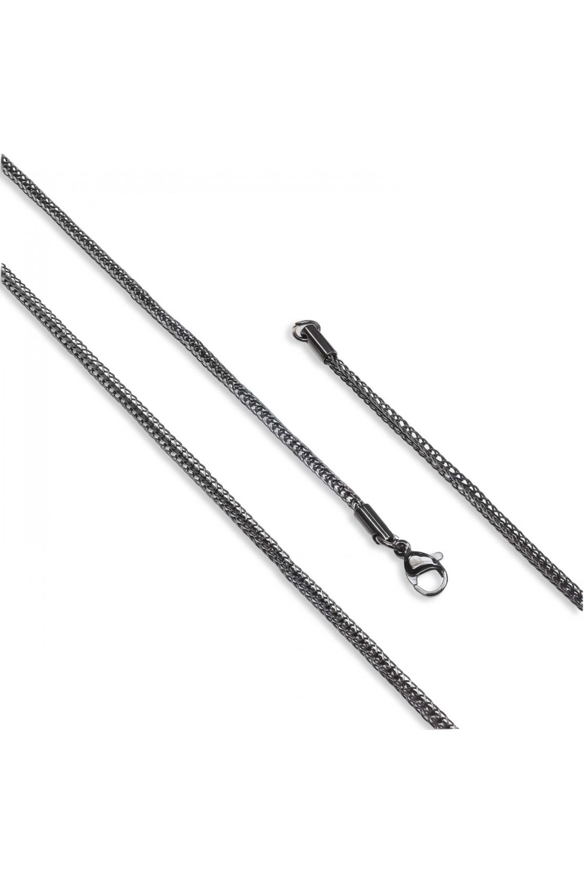 Yılan Zincir Modeli Çelik Kolye 2Mm-0