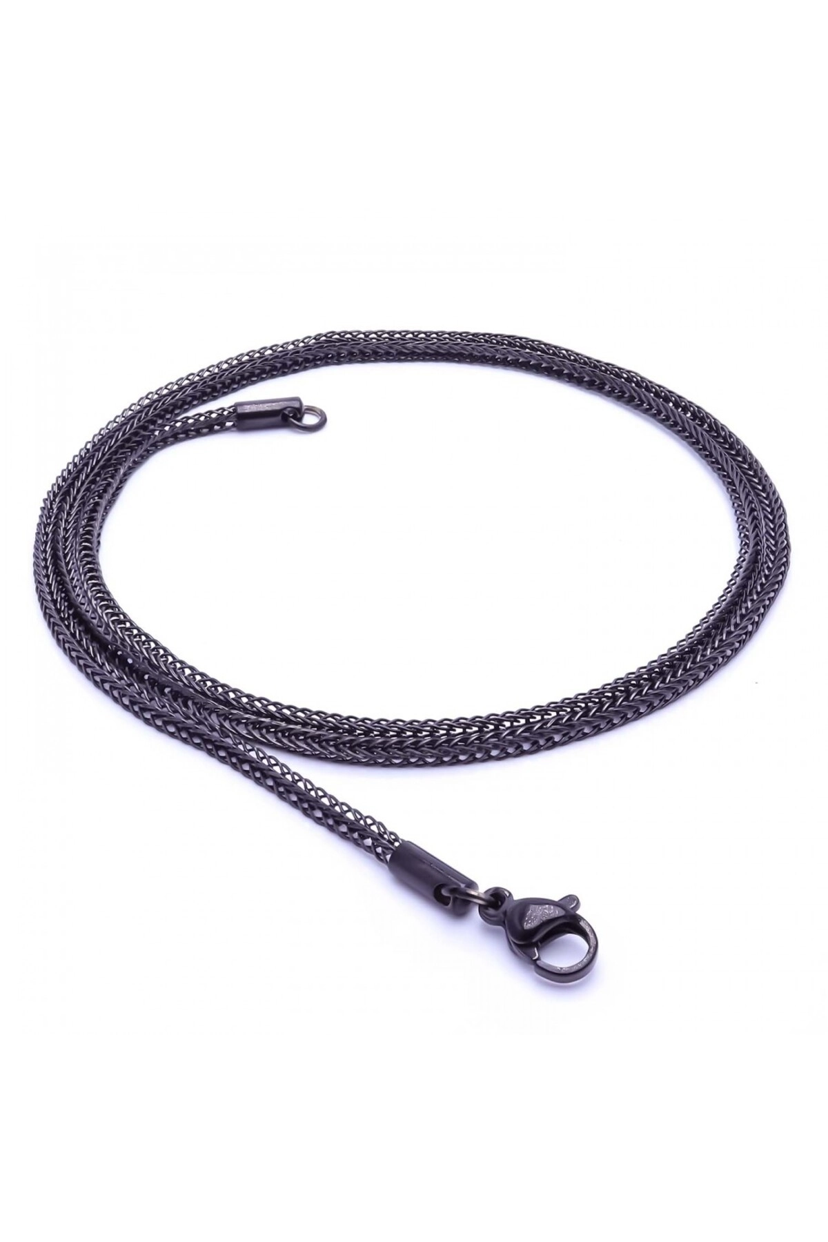 Yılan Zincir Modeli Çelik Kolye 2Mm-1