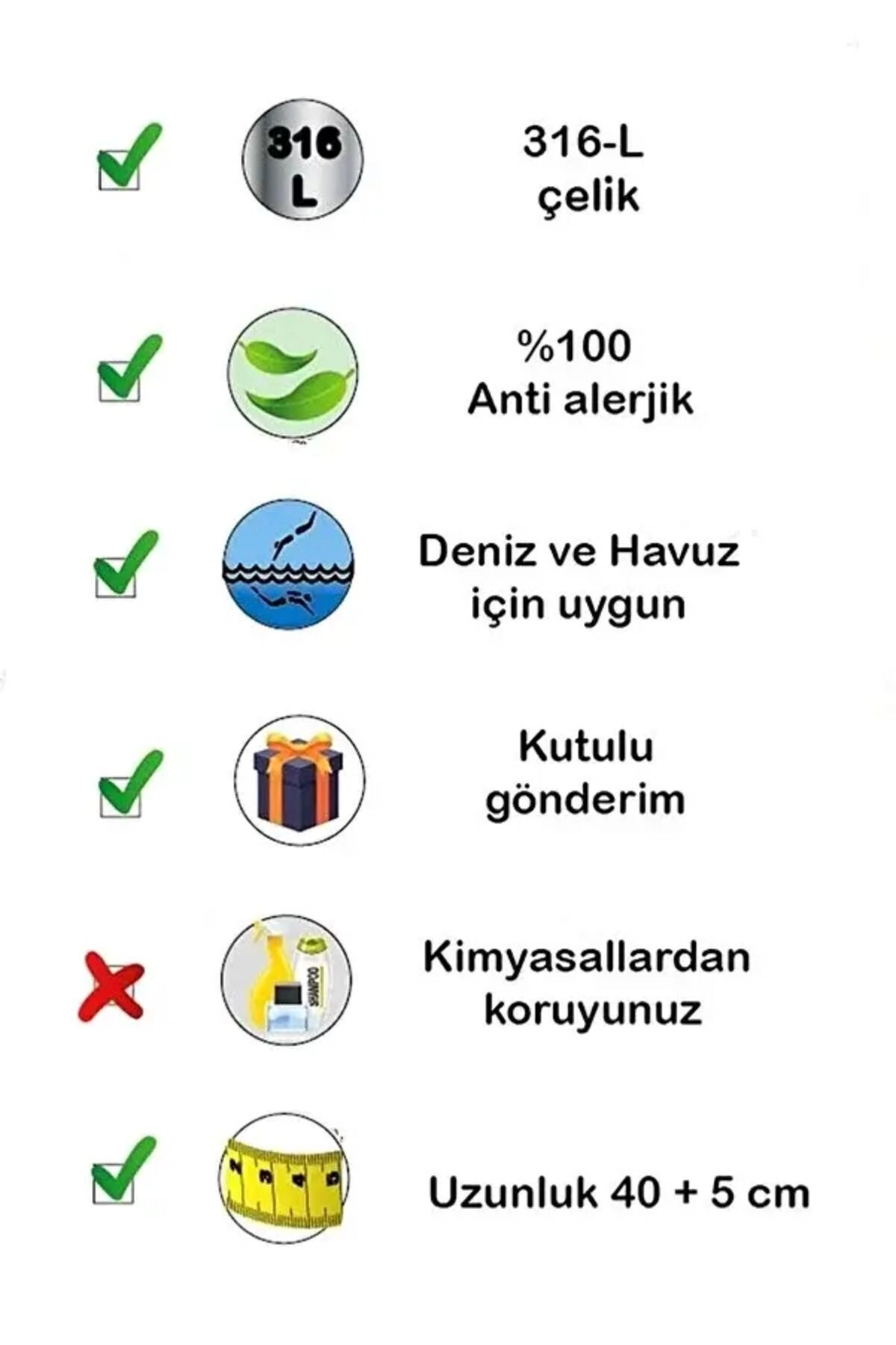 Yıldız Satürn Gümüş Gezegen Kolye | 316l Çelik - Kararmaz | Hediye Kadın-5